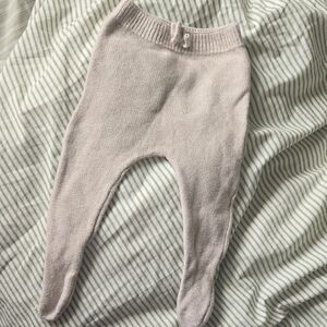 Zara Baby Knit Footed Leggings